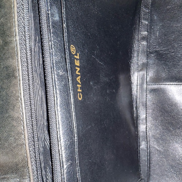 Authentic Chanel Jumbo Classic Flap Leather 24k Gold - Picture 8 of 12